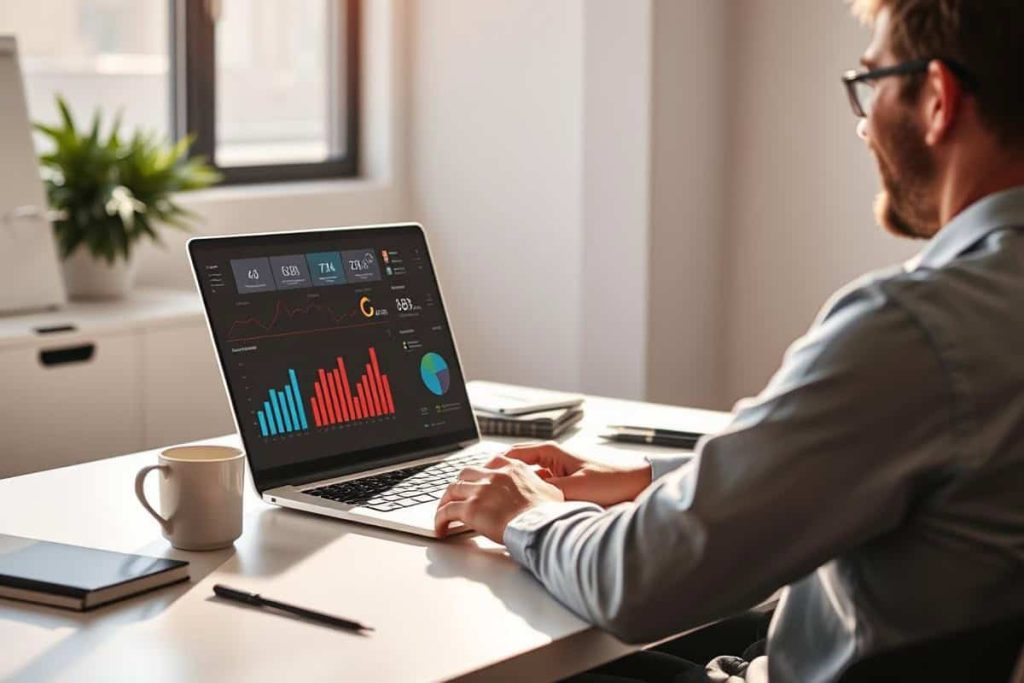 PPC management dashboard for Google Ads performance